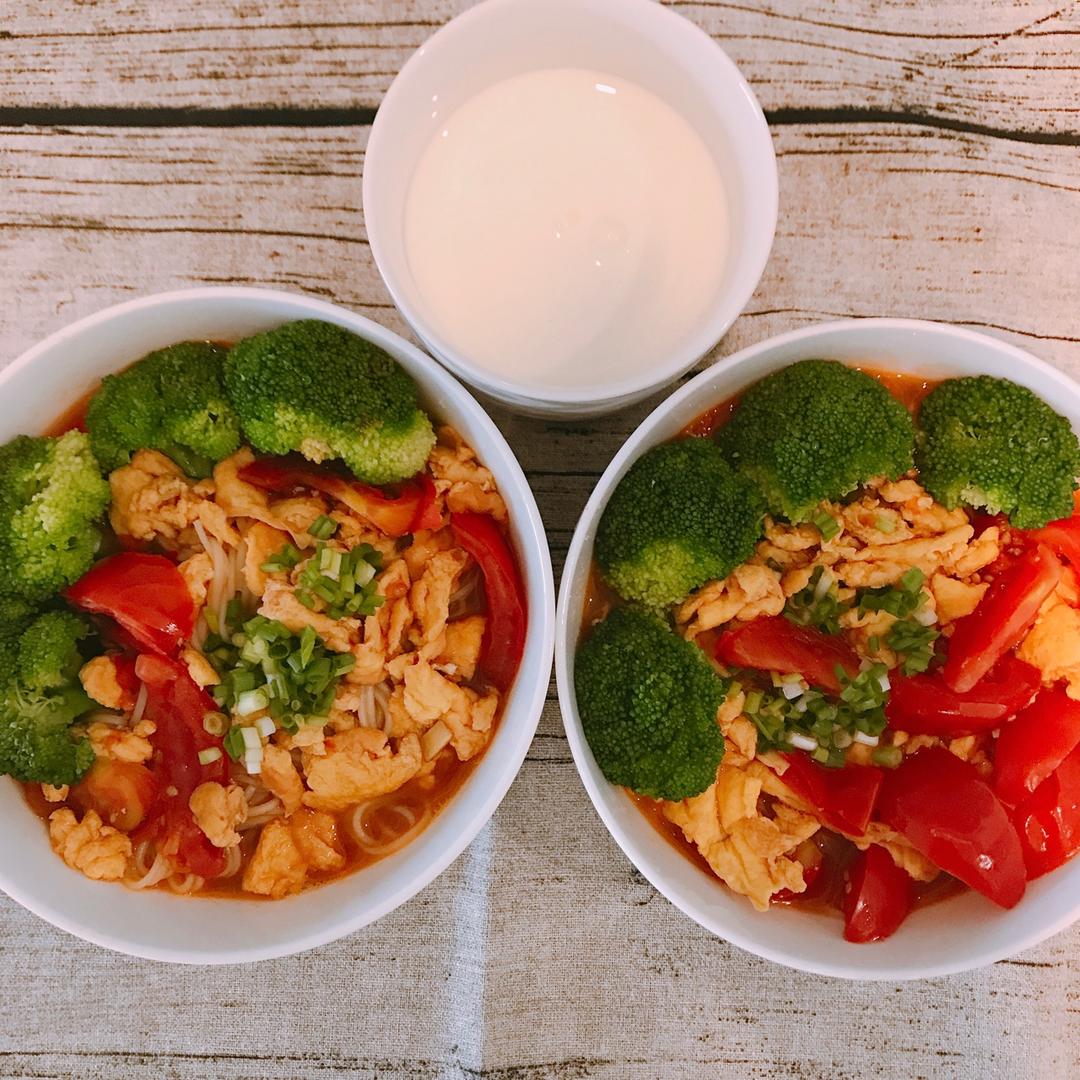 超级入味好吃的番茄鸡蛋面