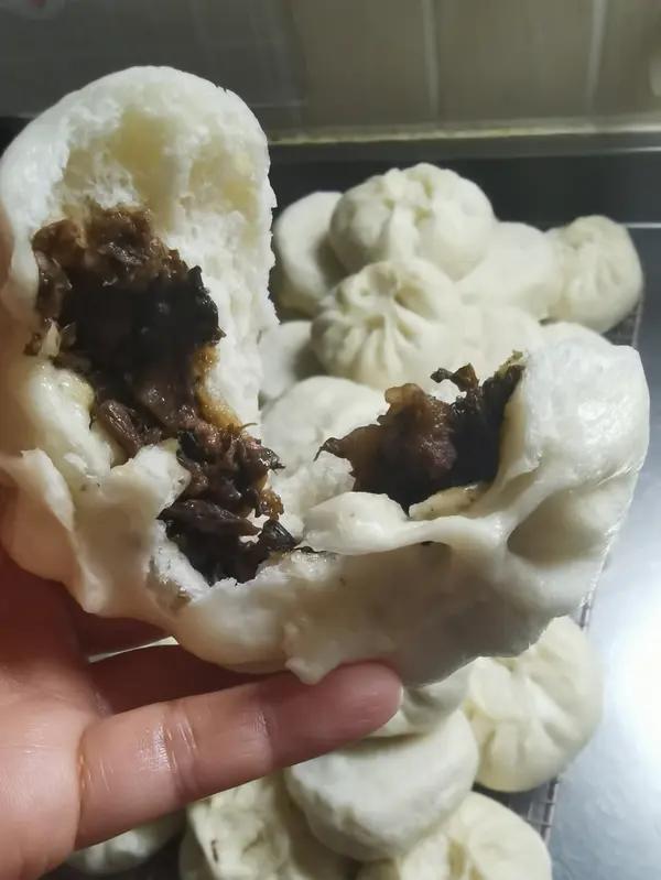 梅干菜肉包-无敌包子皮【墙裂推荐~！！！】