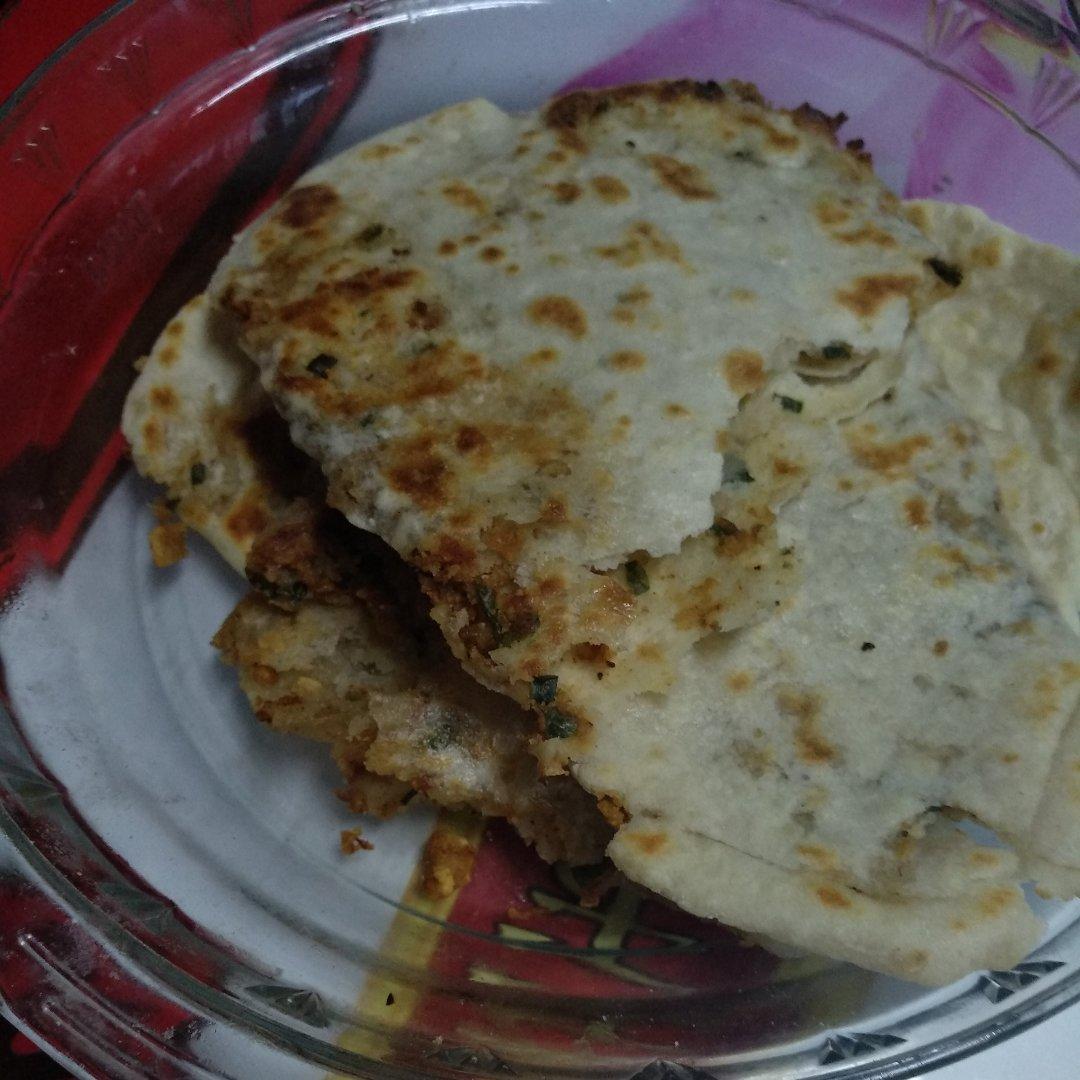 猪油渣葱花饼