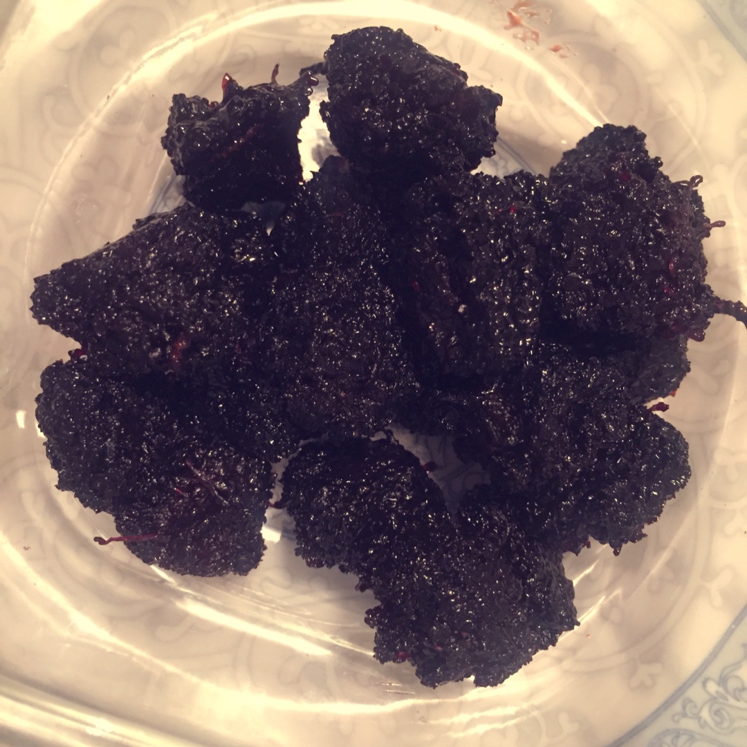 原汁原味的杨梅干