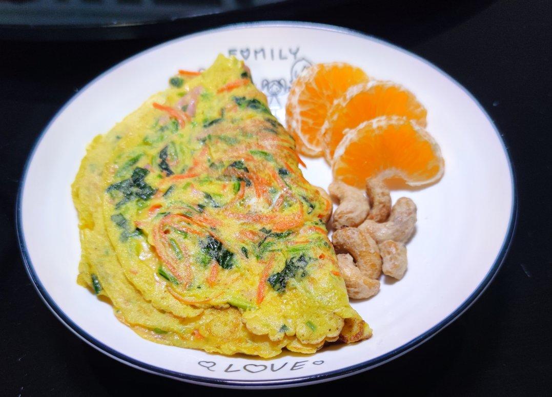 土豆胡萝卜健康早餐饼