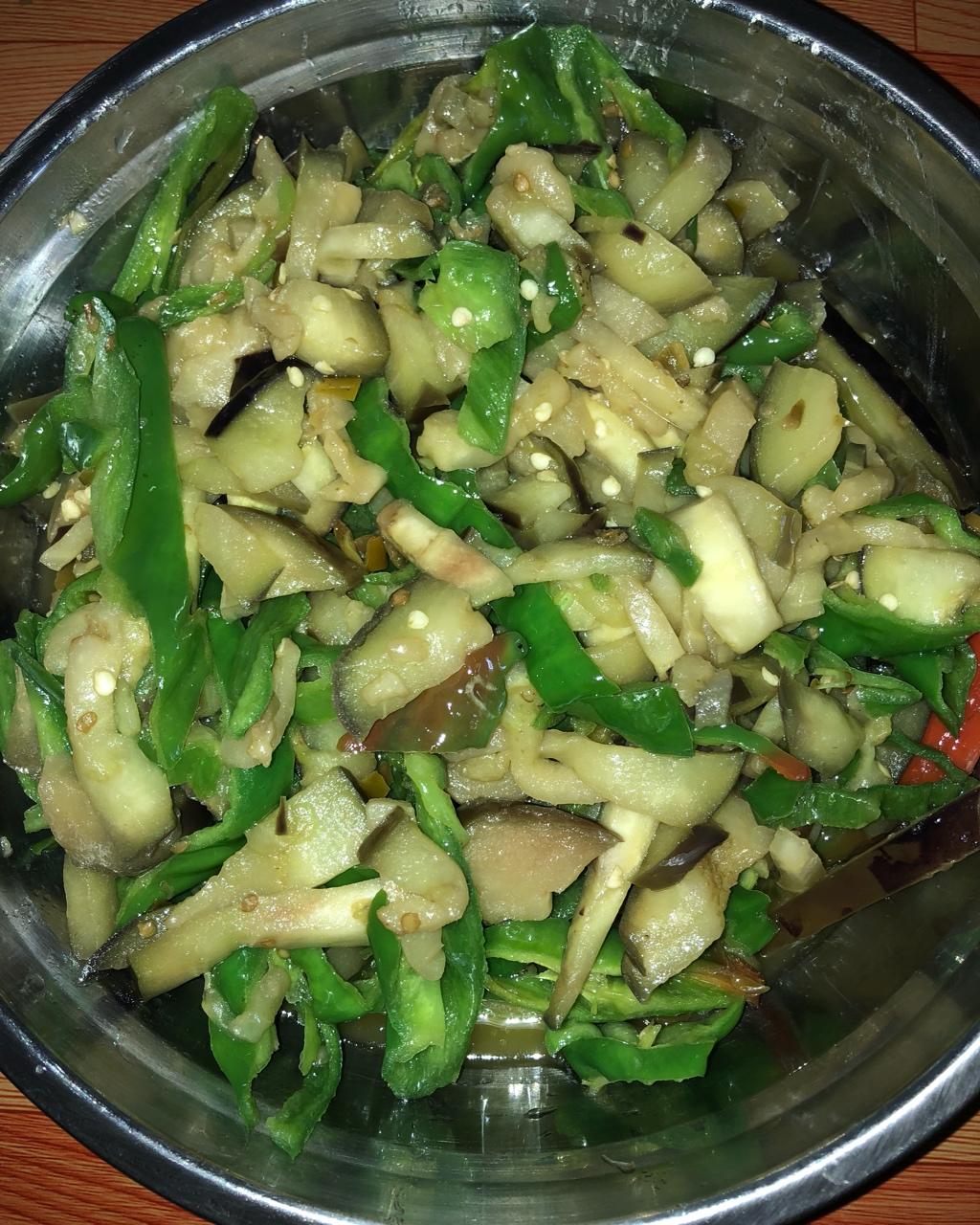 陆露1206做的辣椒茄子