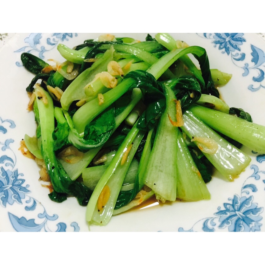 虾皮小油菜