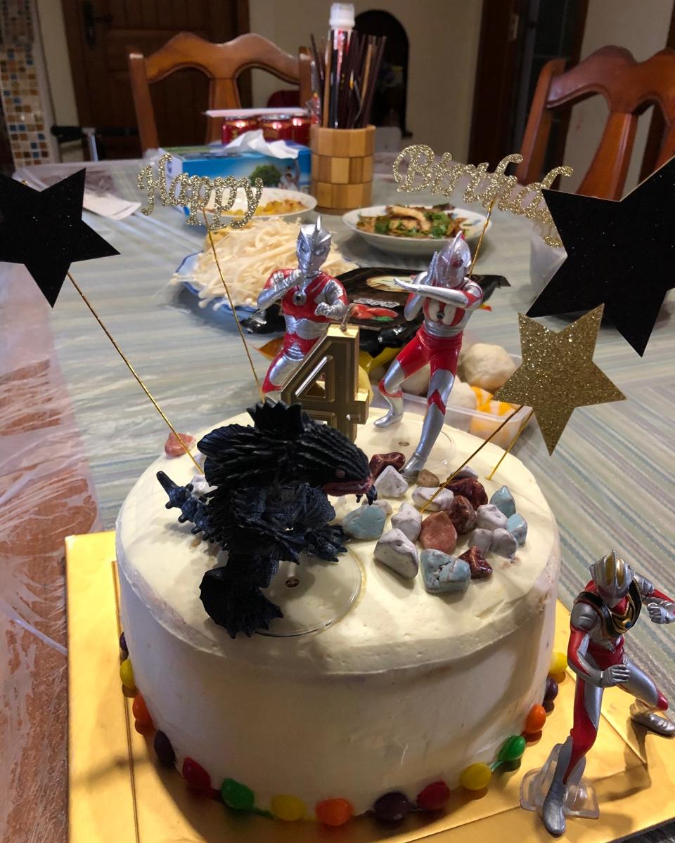 奥特曼生日蛋糕