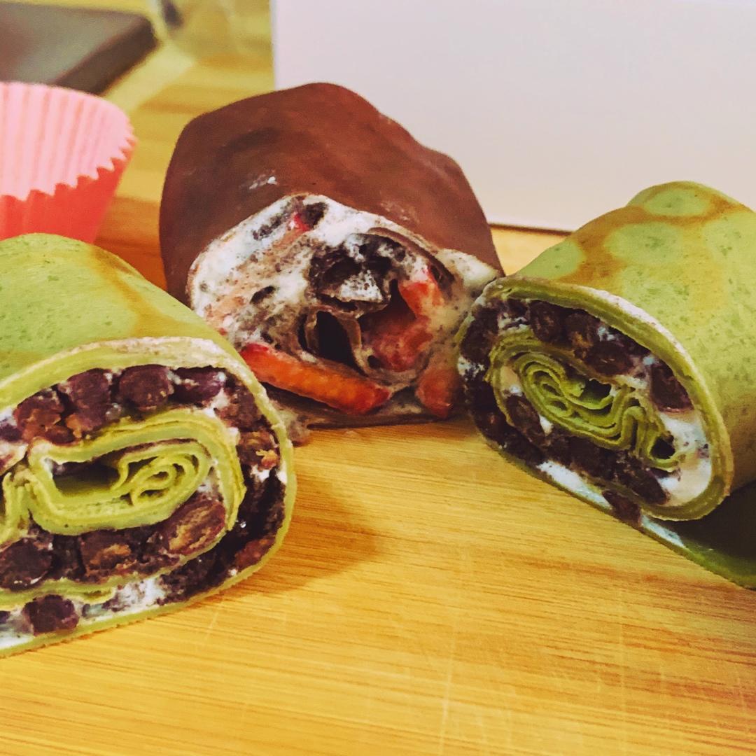 毛巾卷(原味水果、抹茶、巧克力通用版)附各种口味做法