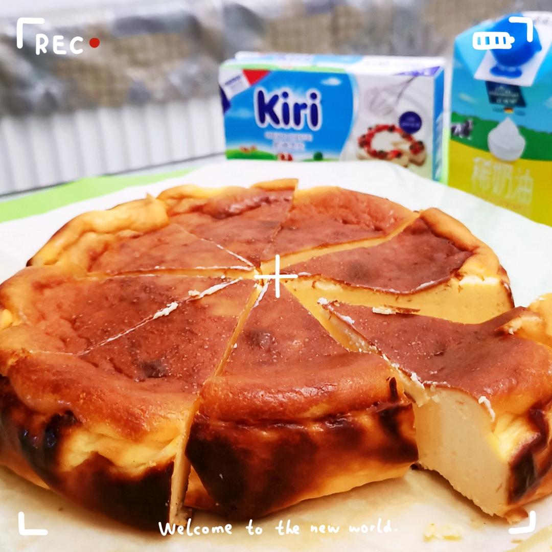 巴斯克芝士蛋糕『最简单的蛋糕』零失败🔥芝士控