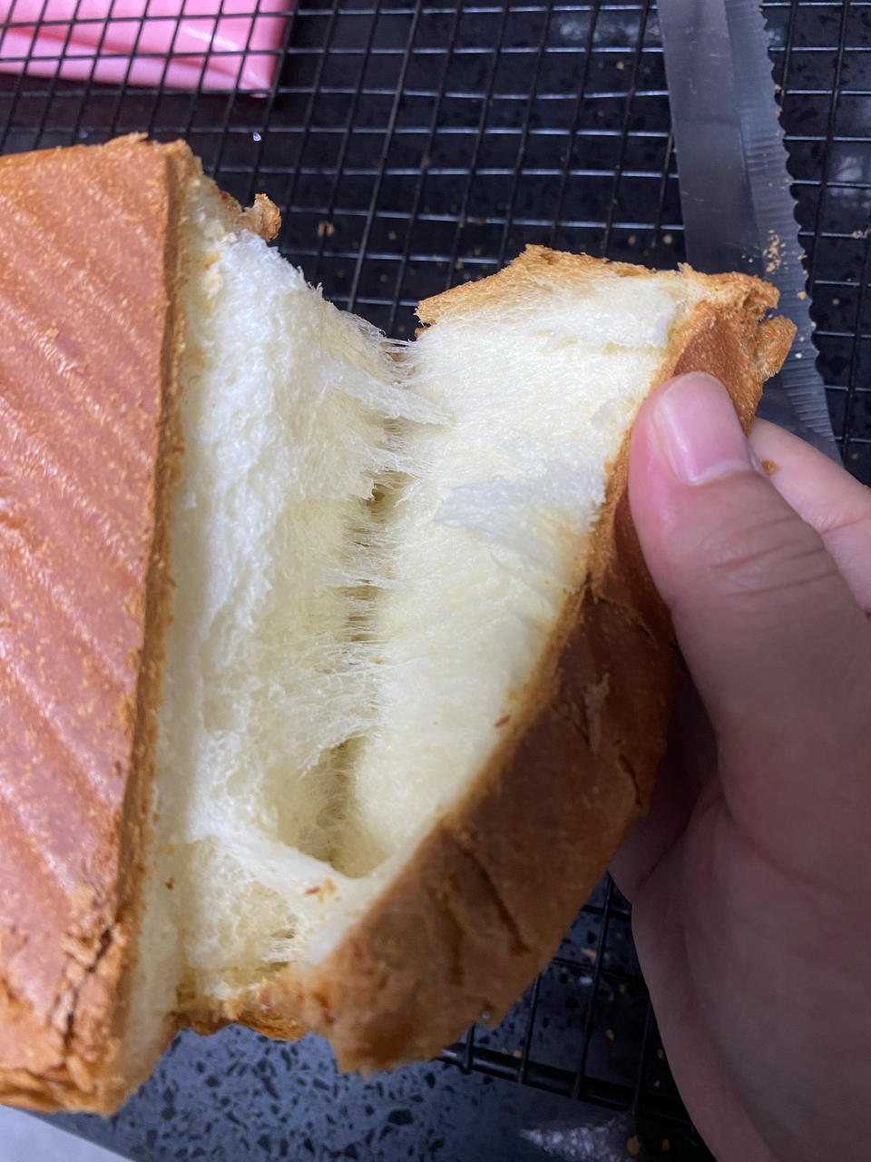吐司，奶香手撕面包，超级香浓