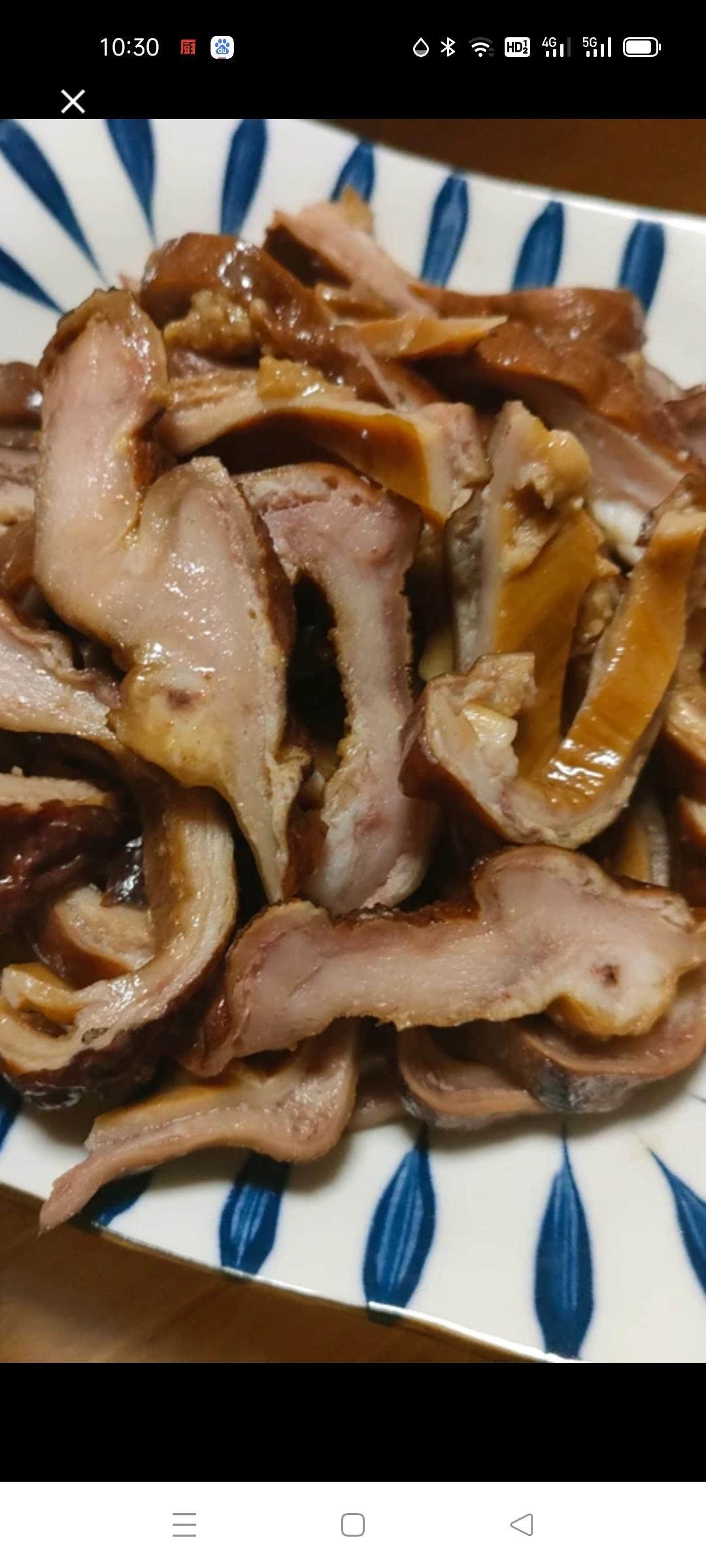 大蒜烧肚条