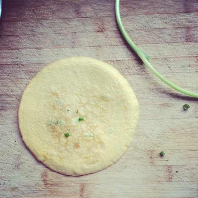电饭锅鸡蛋葱饼