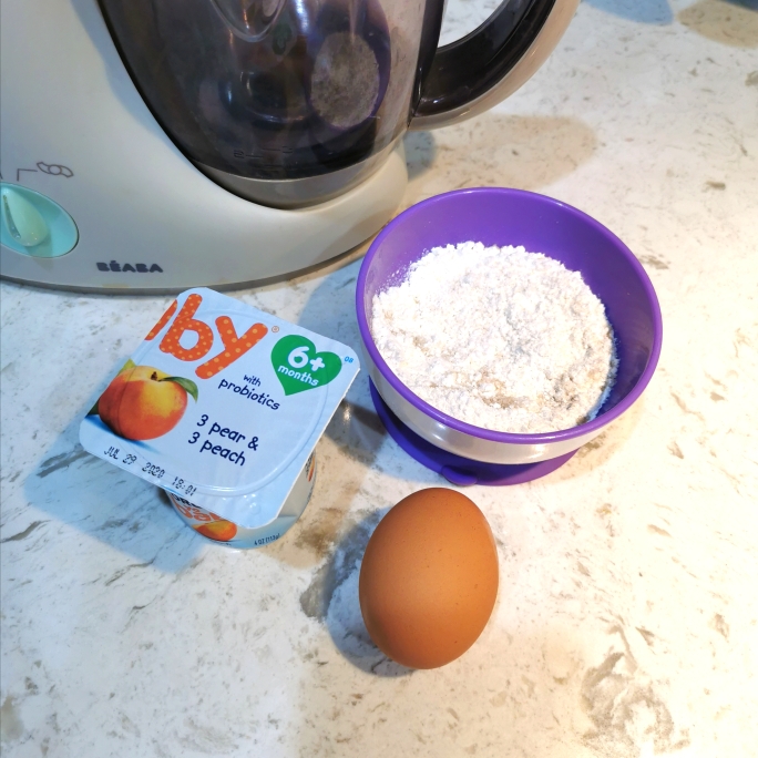 宝宝辅食·Q弹酸奶米粉蒸糕的做法 步骤1