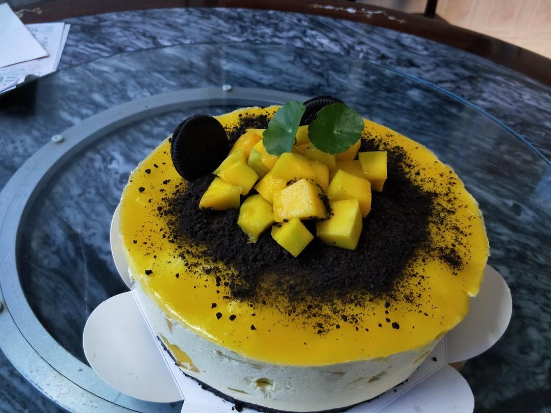 【视频】芒果慕斯（6寸） | 含镜面果胶配方