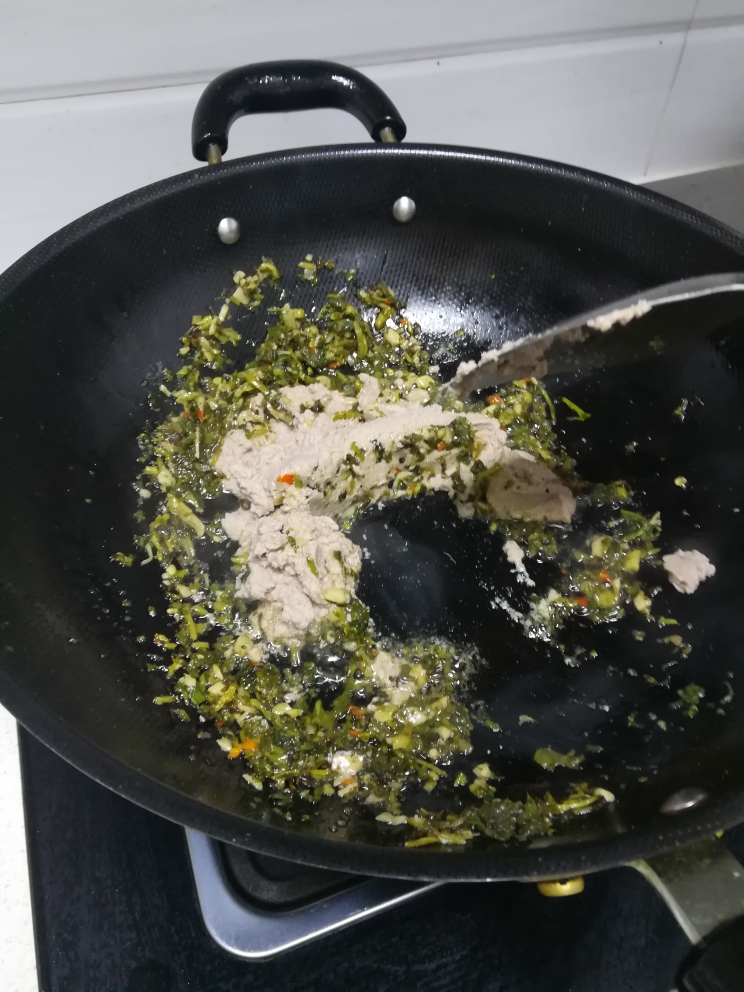 豆渣汤（超级下饭）的做法 步骤4
