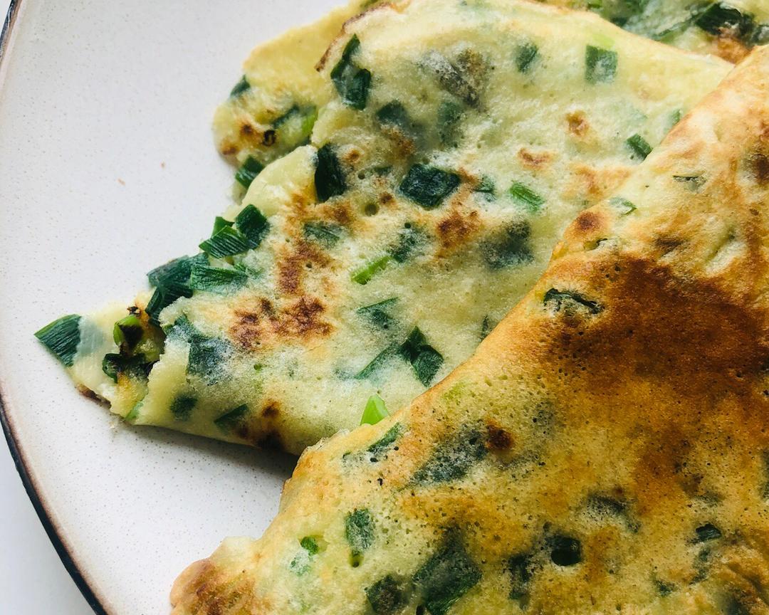 零失败韭菜鸡蛋饼的做法