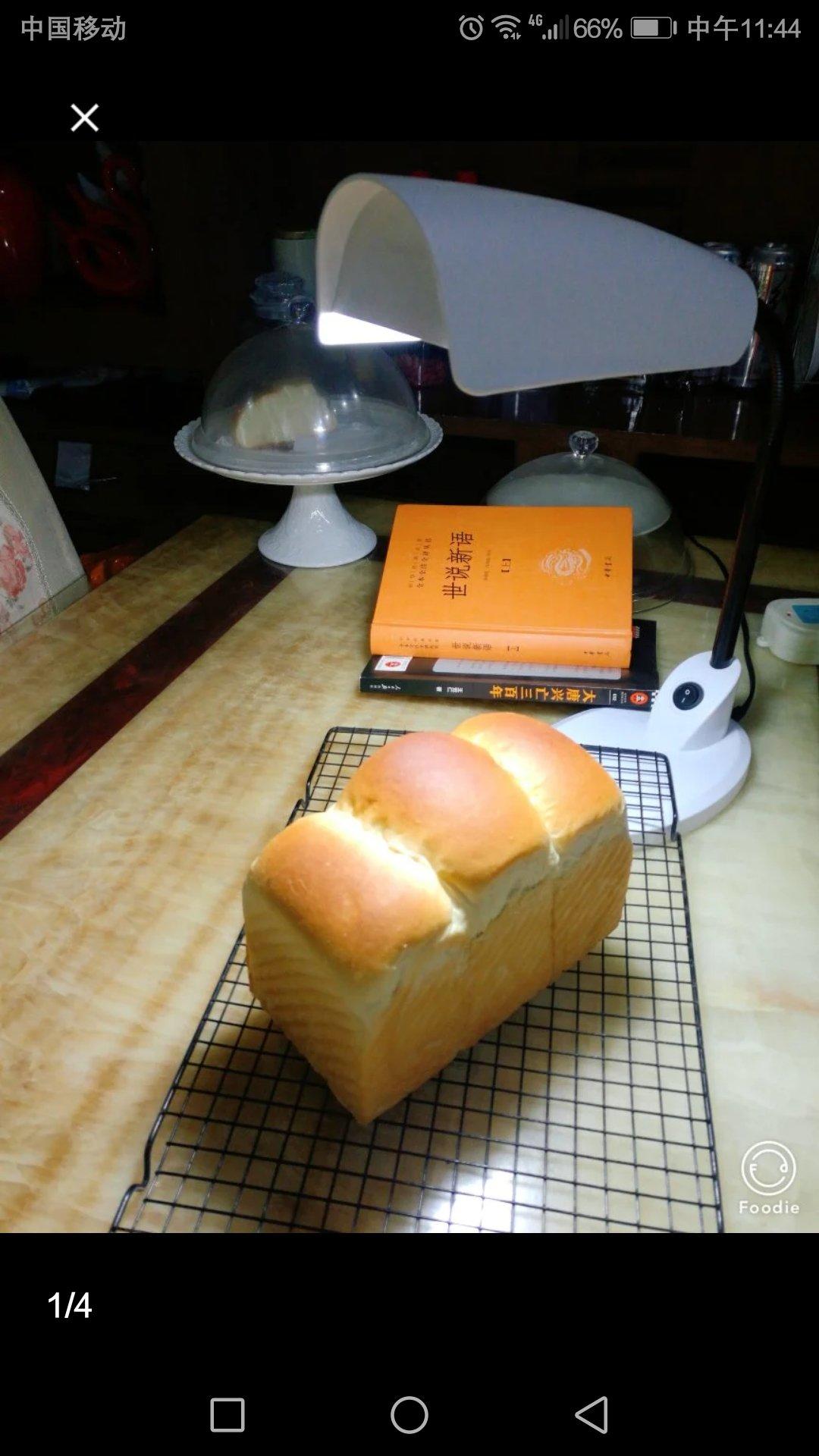 超软拉丝牛奶吐司🍞一次发酵
