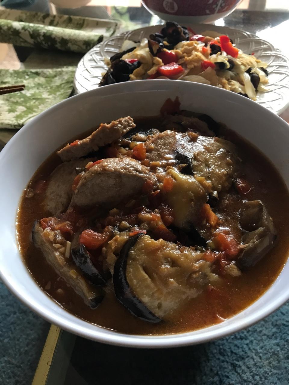 肉酿茄子