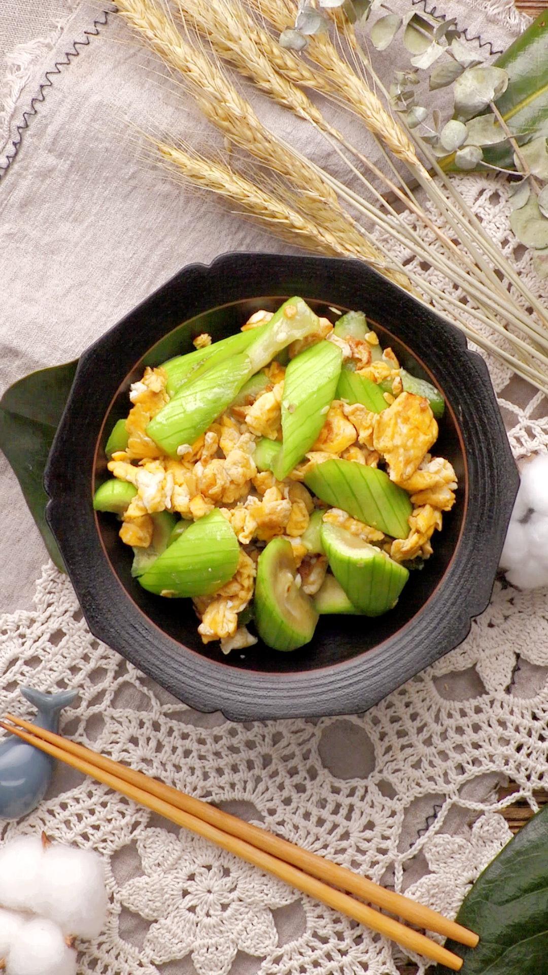 减脂丝瓜炒鸡蛋的做法