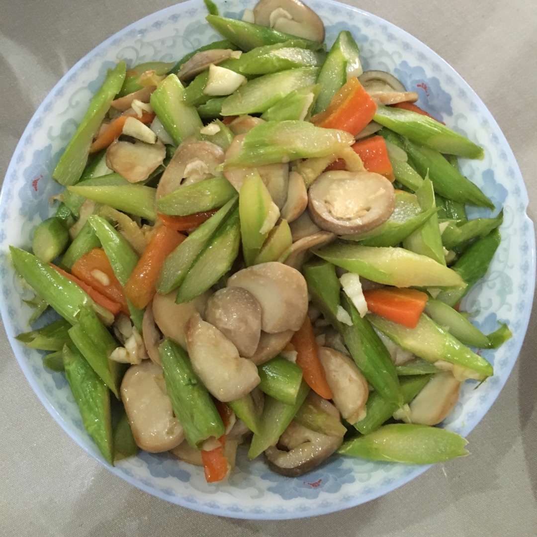 芦笋杏鲍菇