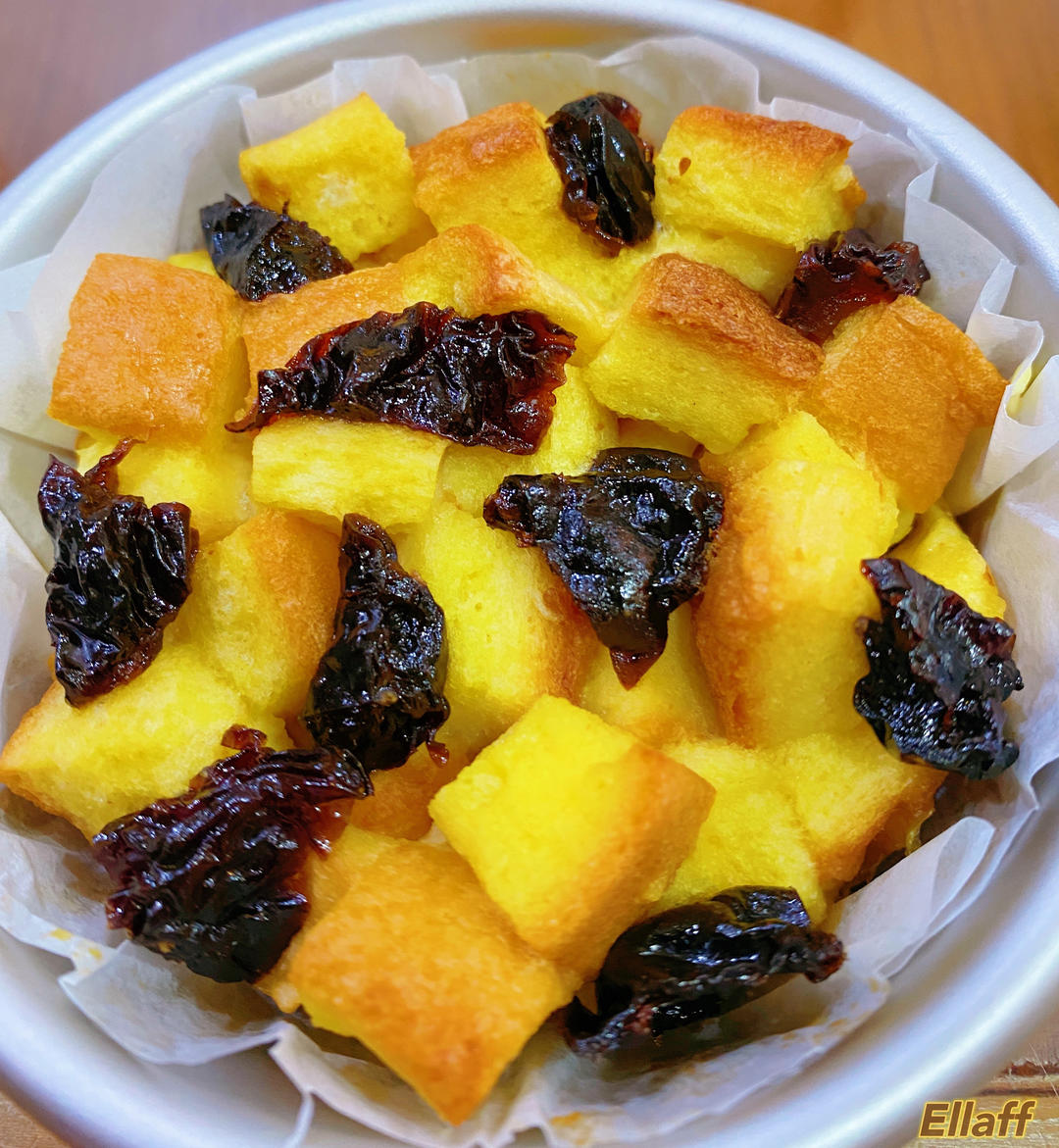 焗烤蔓越梅吐司布丁