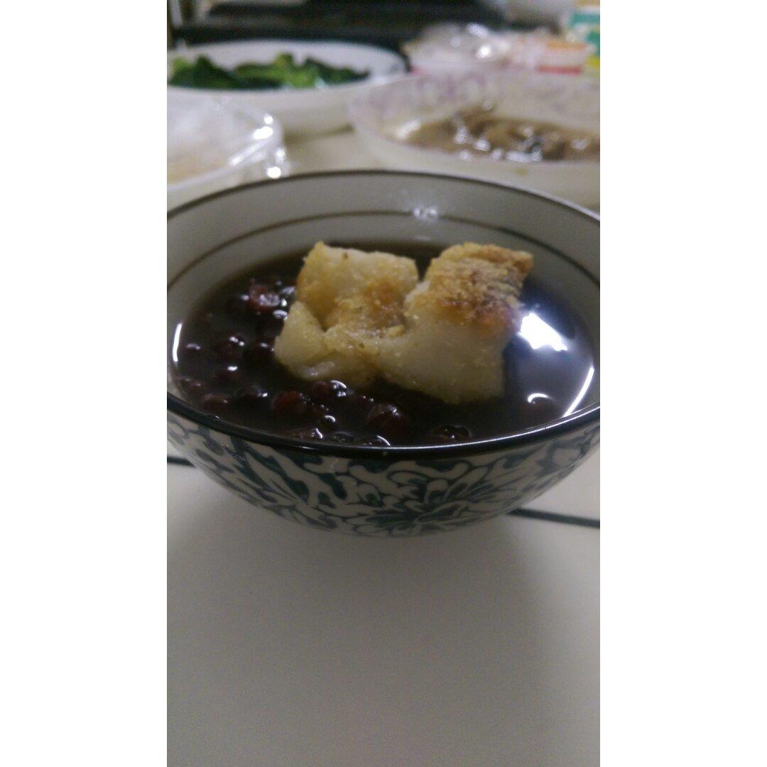 日式麻糬红豆汤