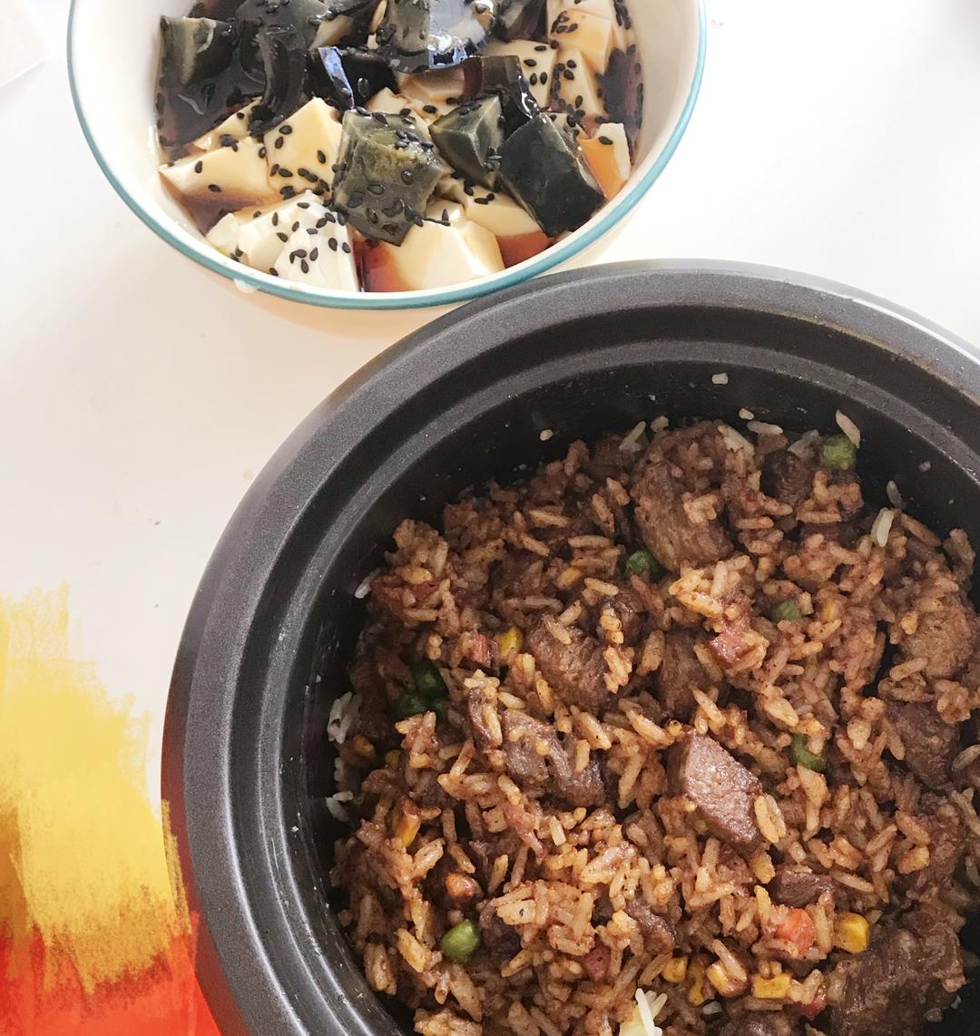 黯然销魂牛肉炒饭