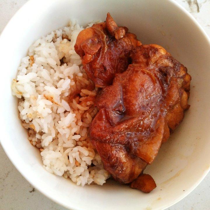 照烧鸡腿饭