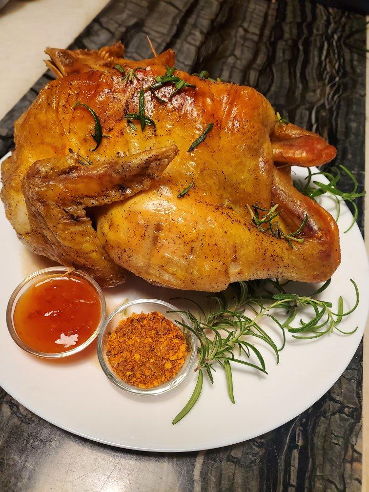 脆皮烤鸡