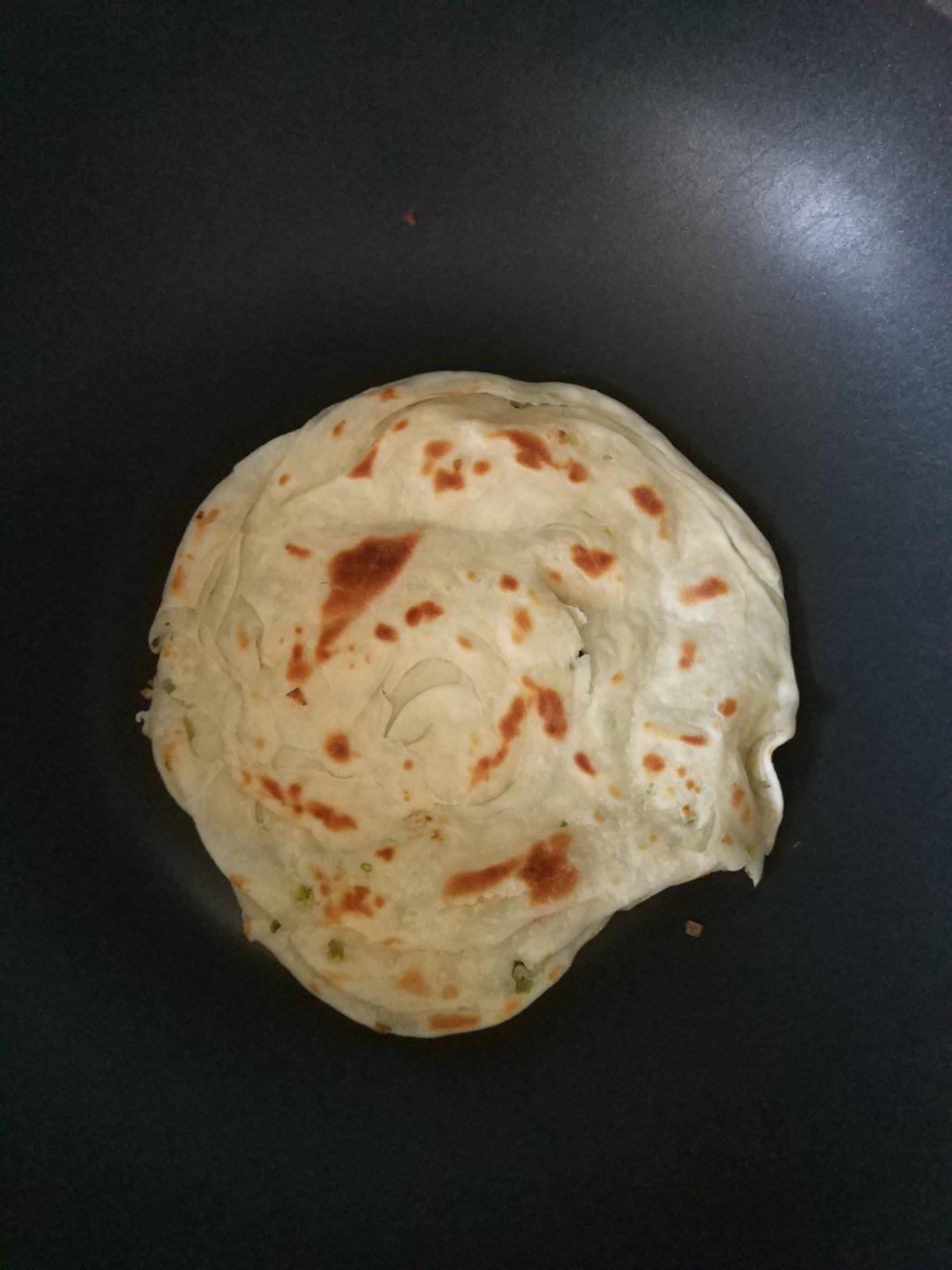 千层油饼（比外边买的印度飞饼更好吃）