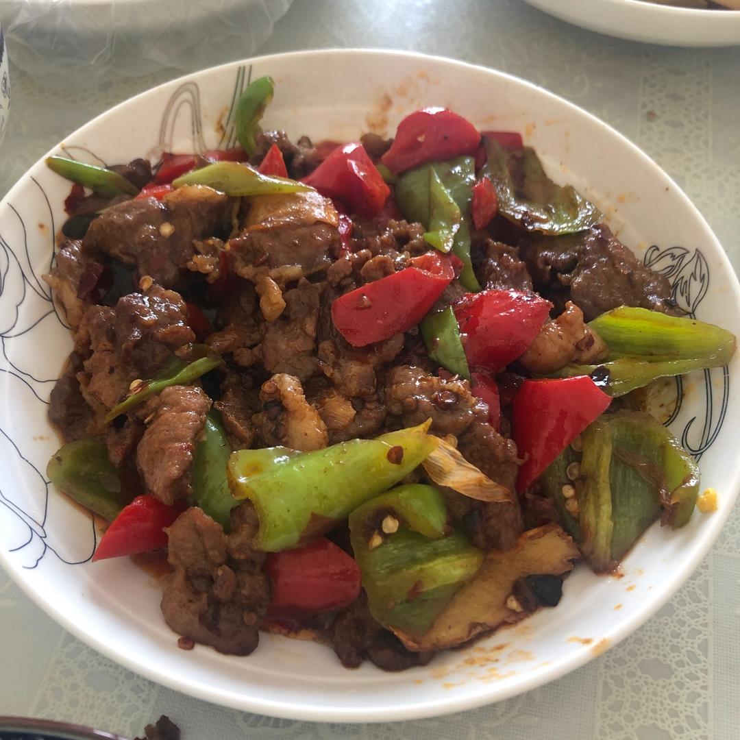 爆炒牛肉片