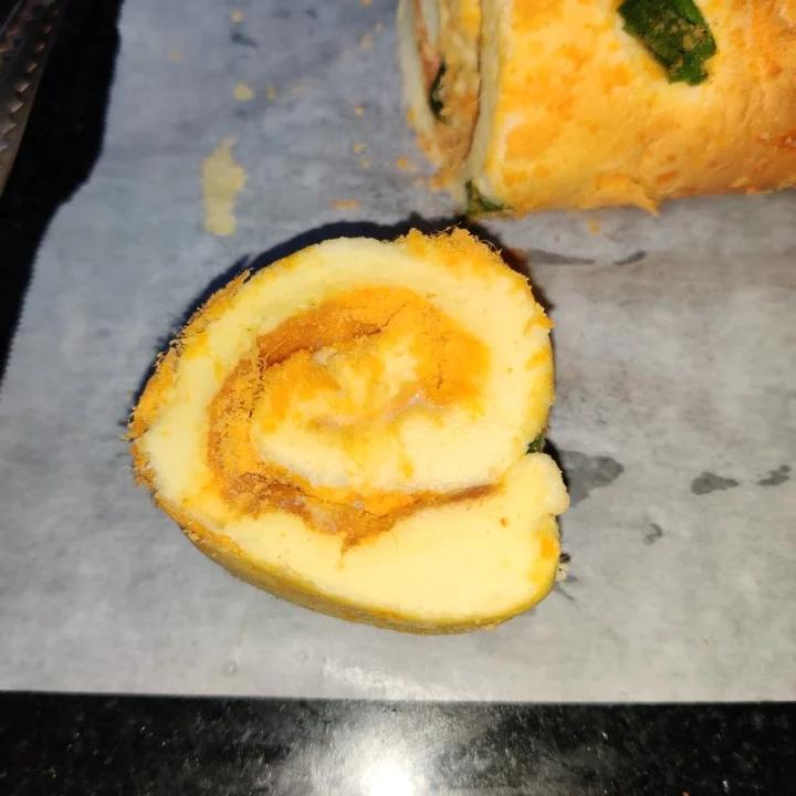 怎么卷都不裂的肉松蛋糕卷