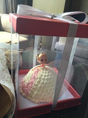迷糊娃娃公主蛋糕【不需要买模具的】的做法 步骤9