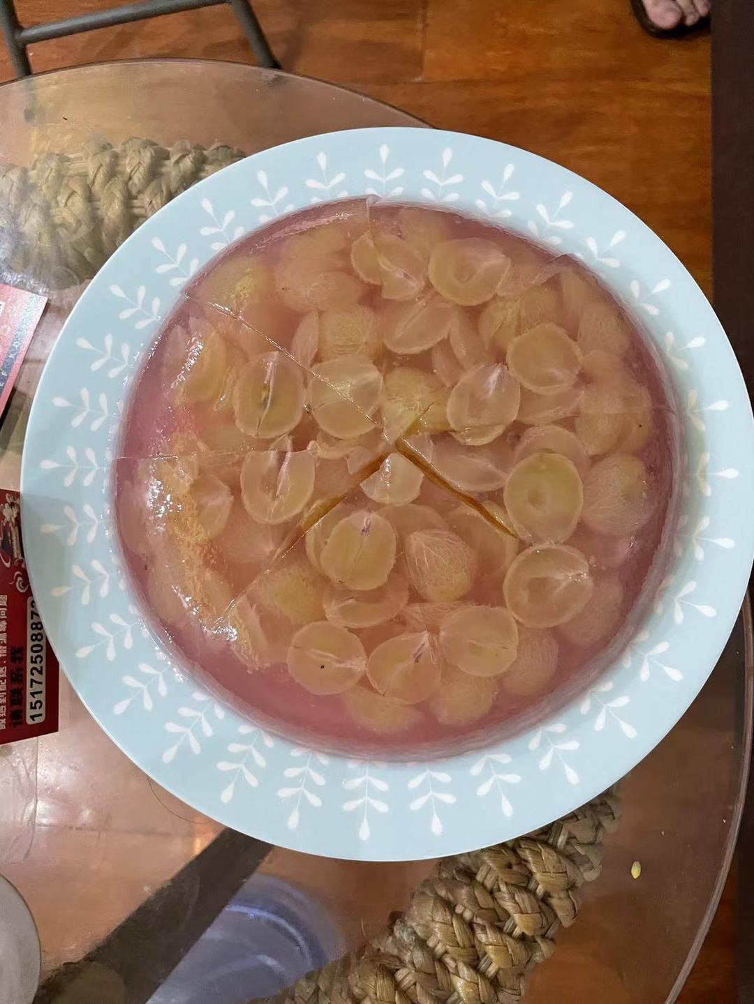 葡萄果冻凉粉