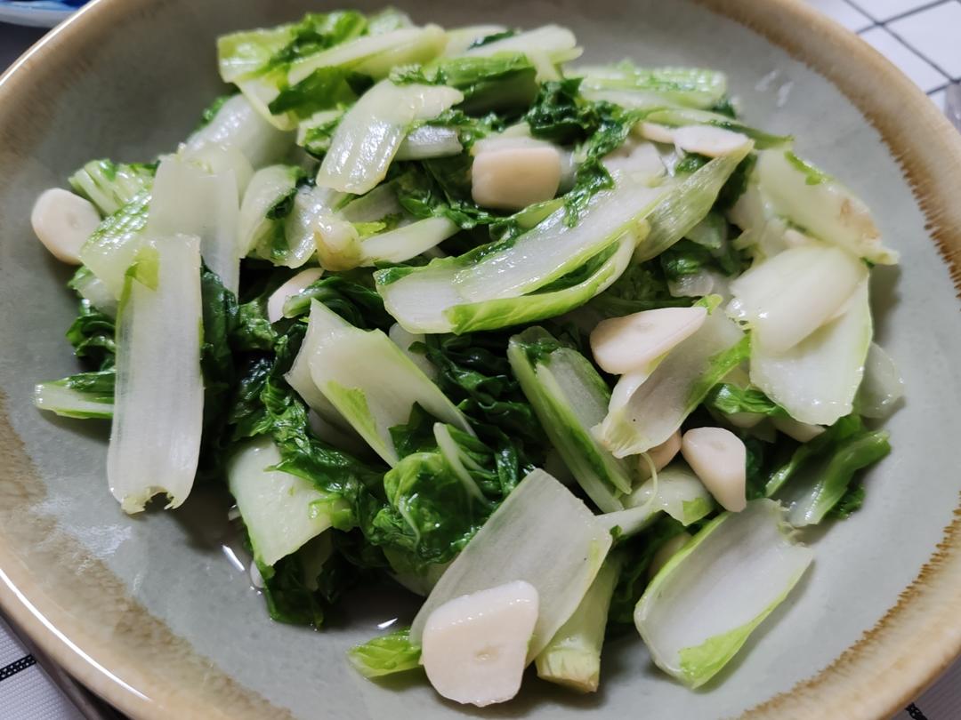 香蒜炒快菜
