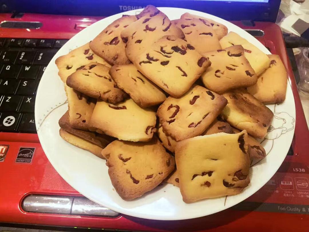 蔓越莓饼干（君之配方改良，易操作版）
