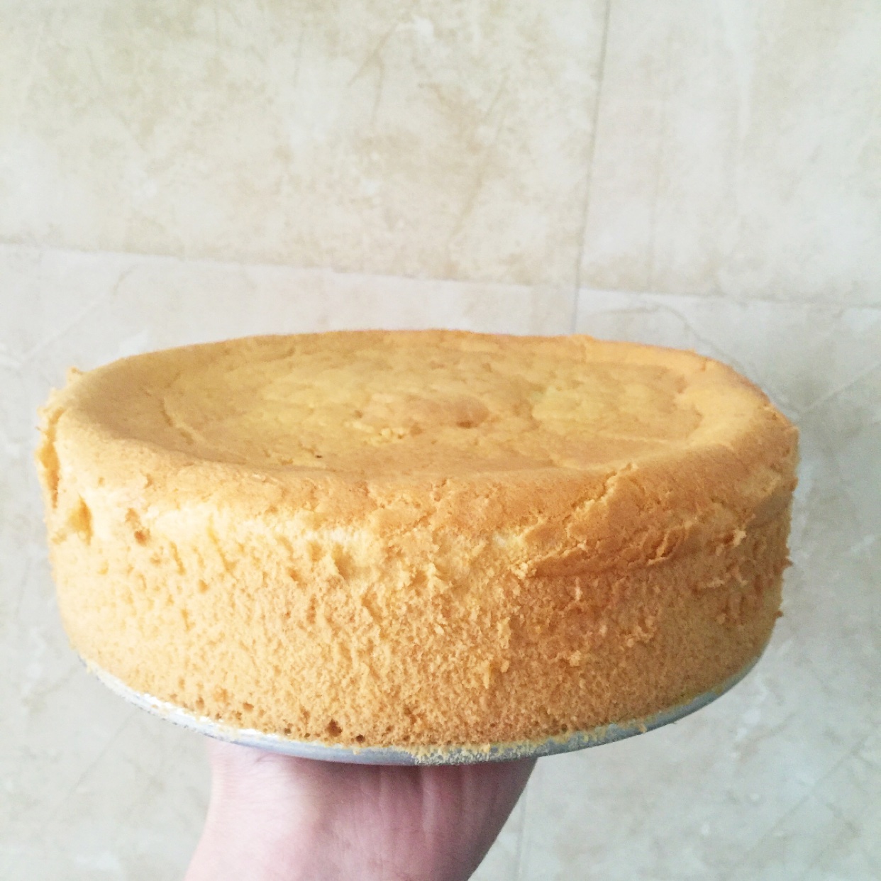 八寸戚风蛋糕（生日蛋糕坯）附六寸配单