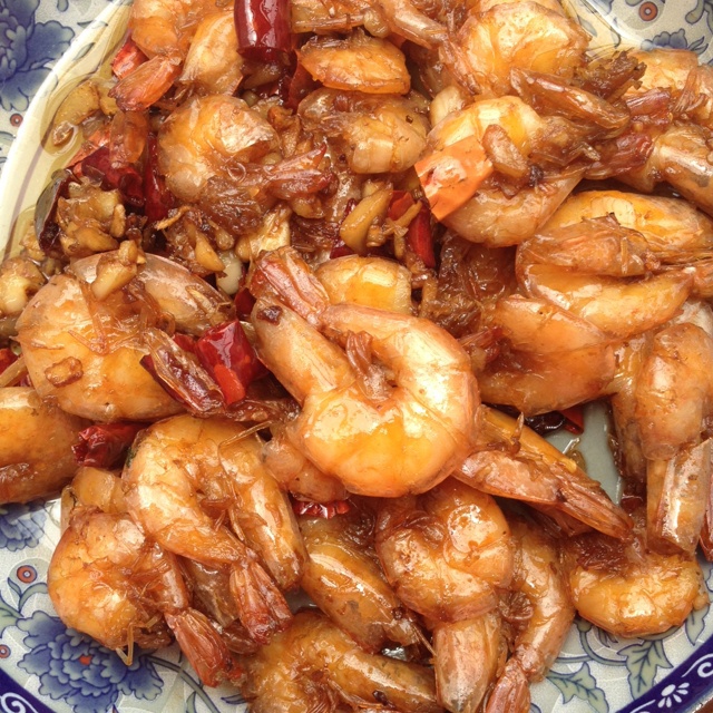 油爆虾