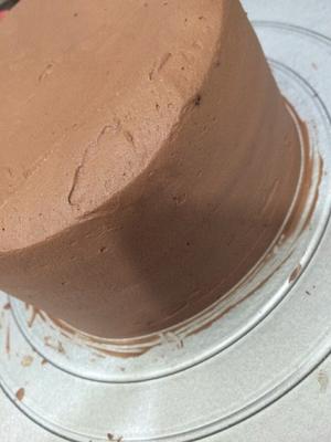 巧克力淋面蛋糕的做法 步骤5