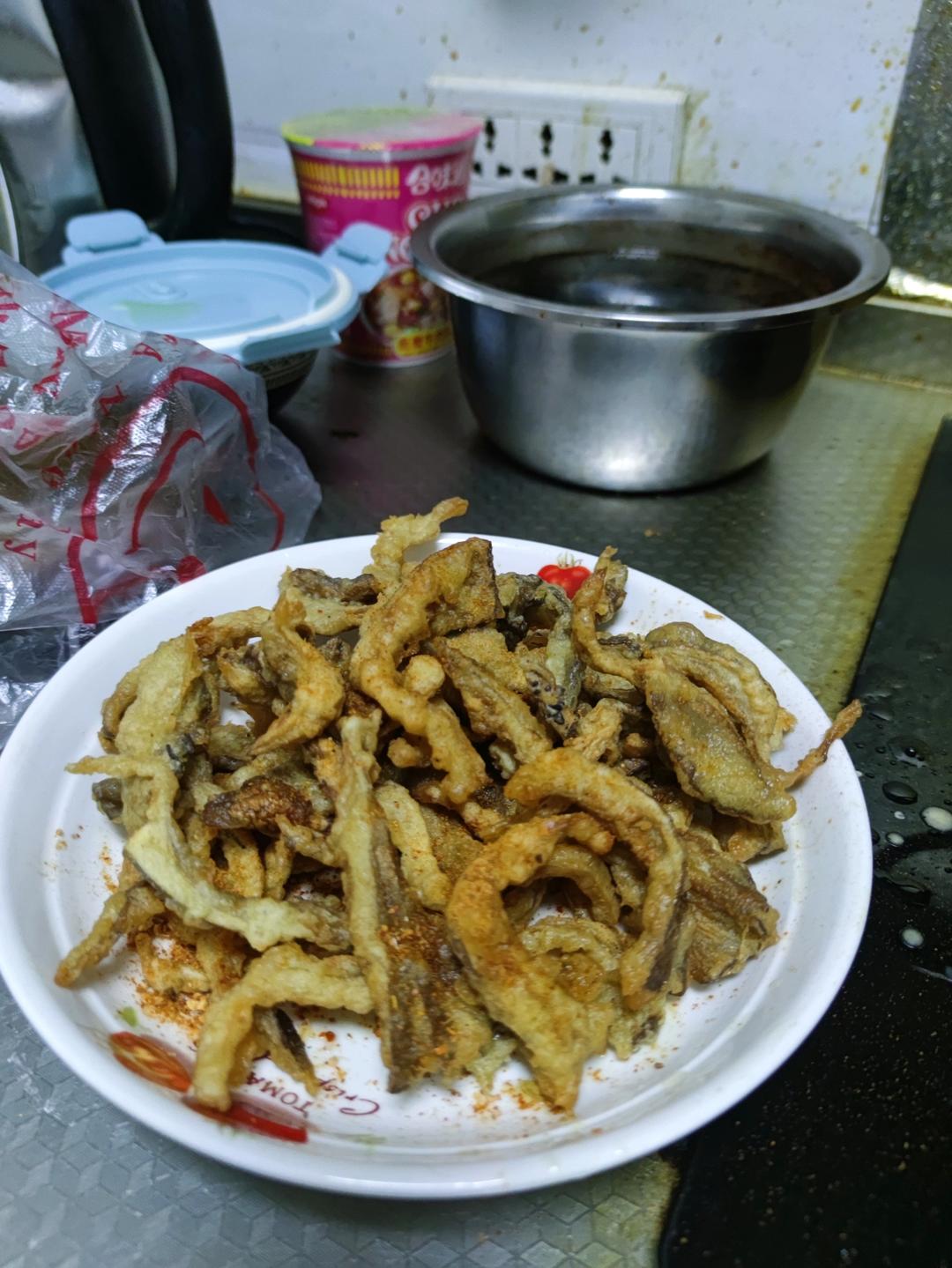 炸蘑菇