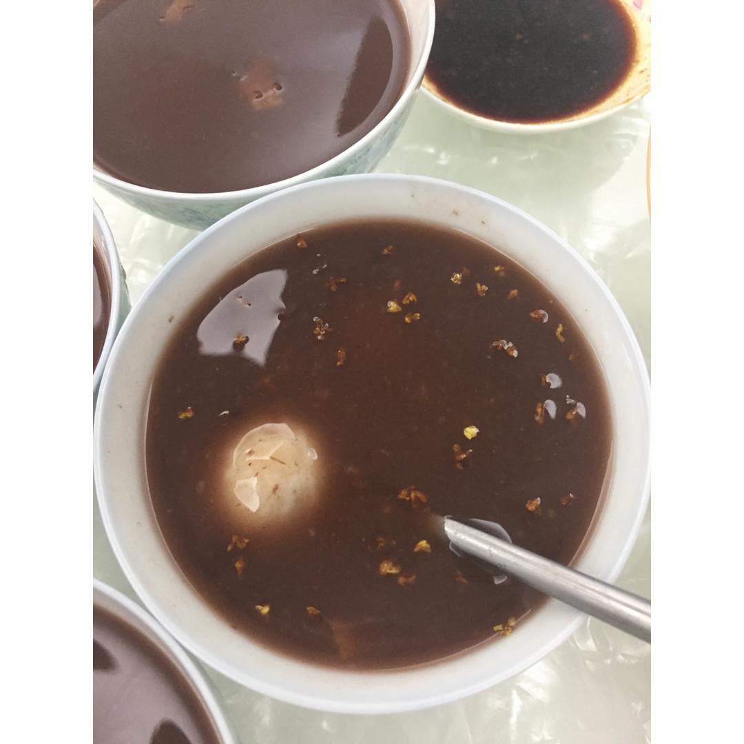 红豆沙陈皮小圆子