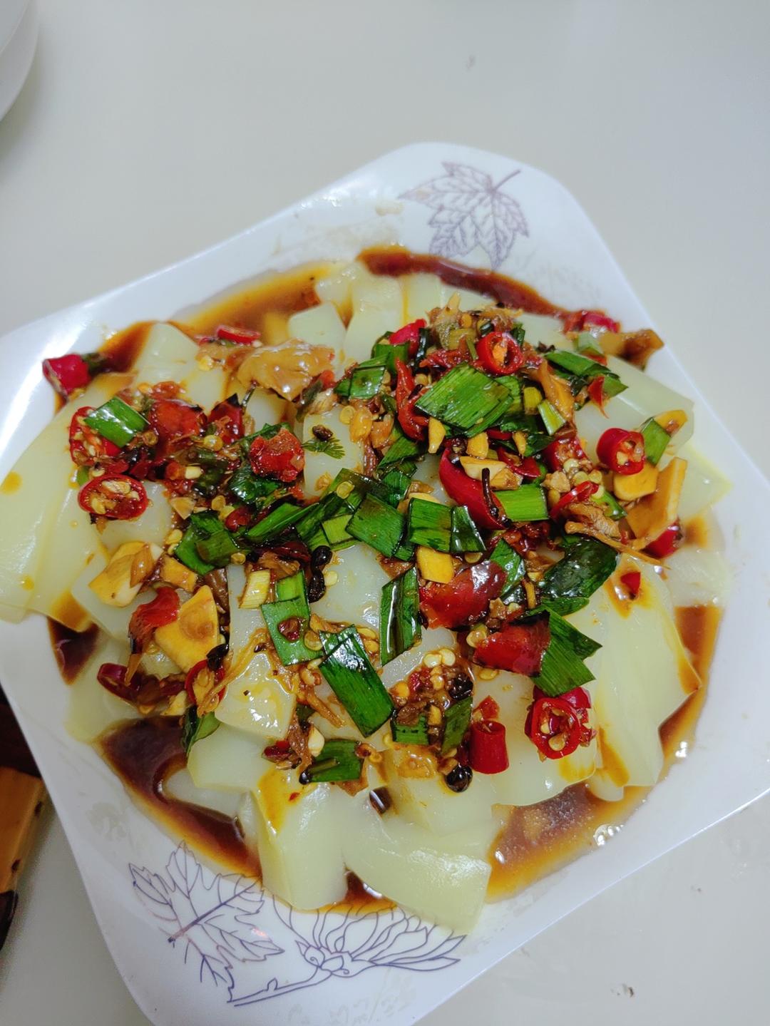 自制豌豆粉凉粉