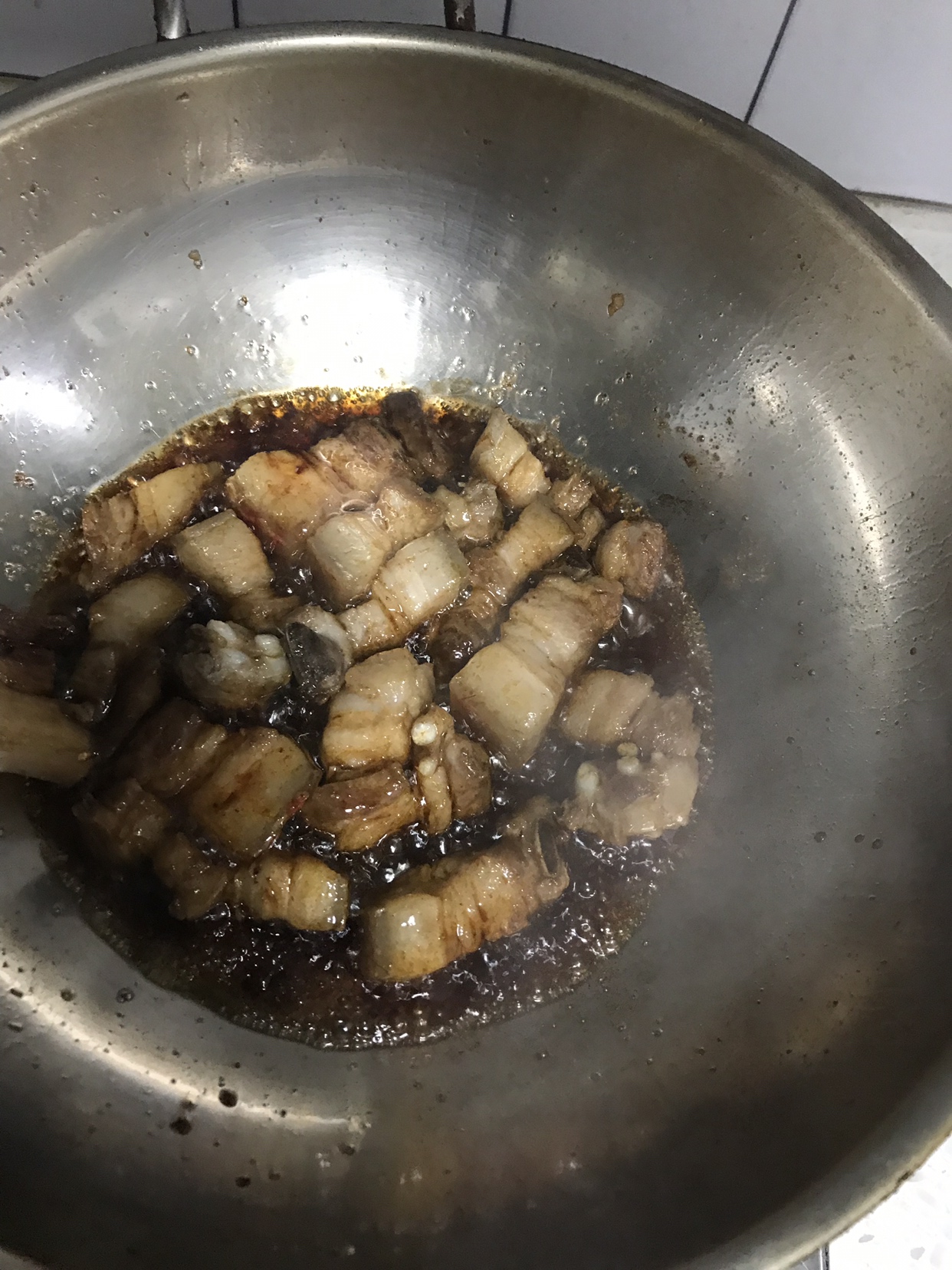 砂锅春笋烧肉（细节全，攻克红烧肉难点）的做法 步骤7