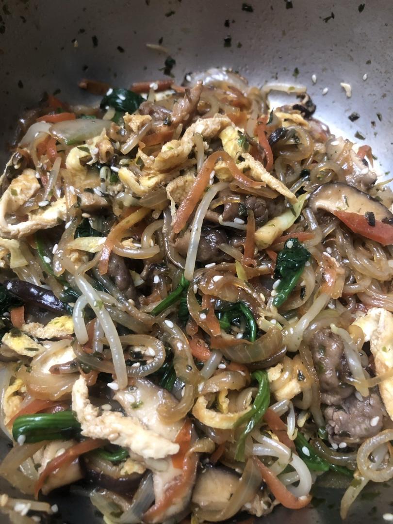 停不下来快手韩式拌杂菜