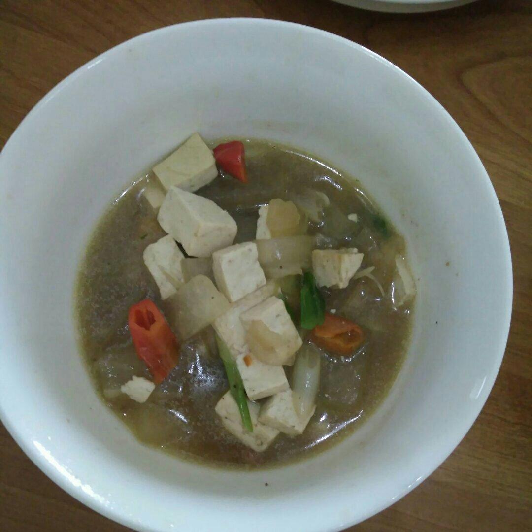 冬瓜炖豆腐