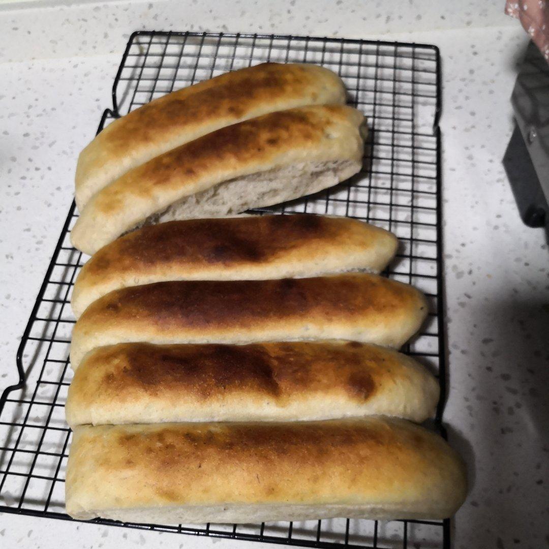 全麦香蕉淡奶油排包