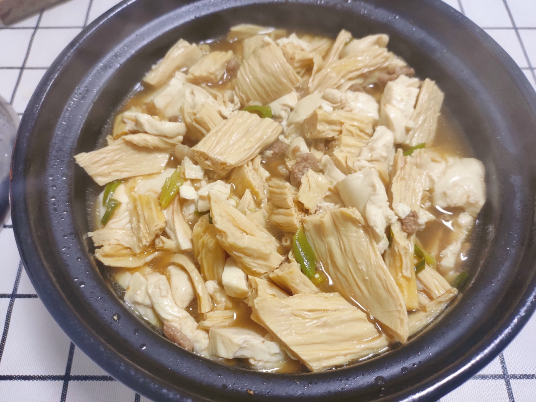 腐竹豆腐煲