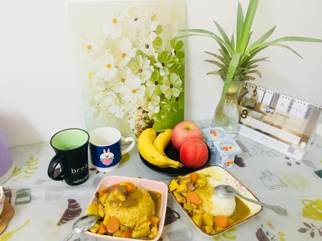 咖喱土豆鸡块