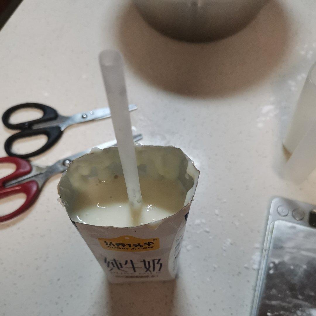 简易小布丁冰棒🍦无淡奶油无模具