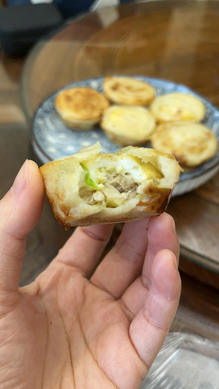 早餐霸王~沉甸甸鸡蛋汉堡