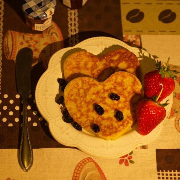 简易快手早餐_苹果香饼的做法