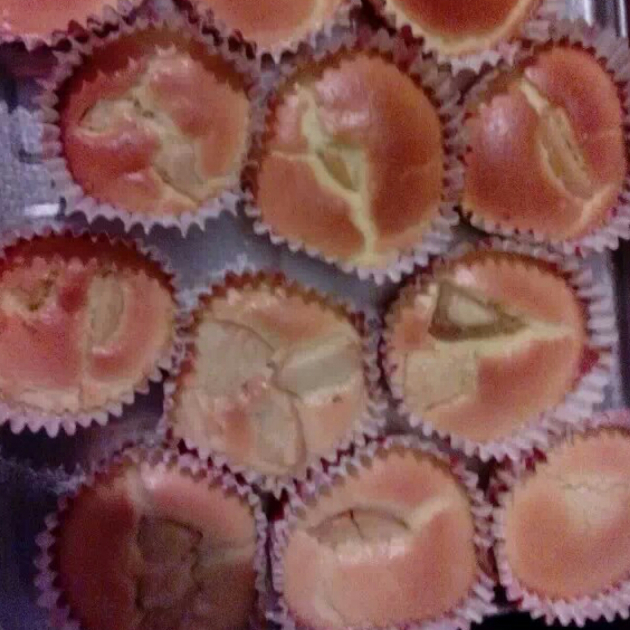 棉花纸杯蛋糕