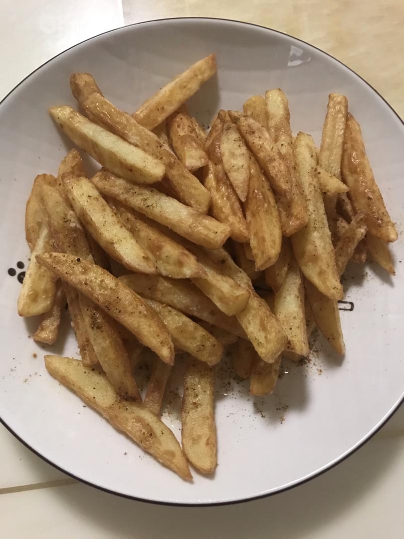 自制炸薯条0失败超简单